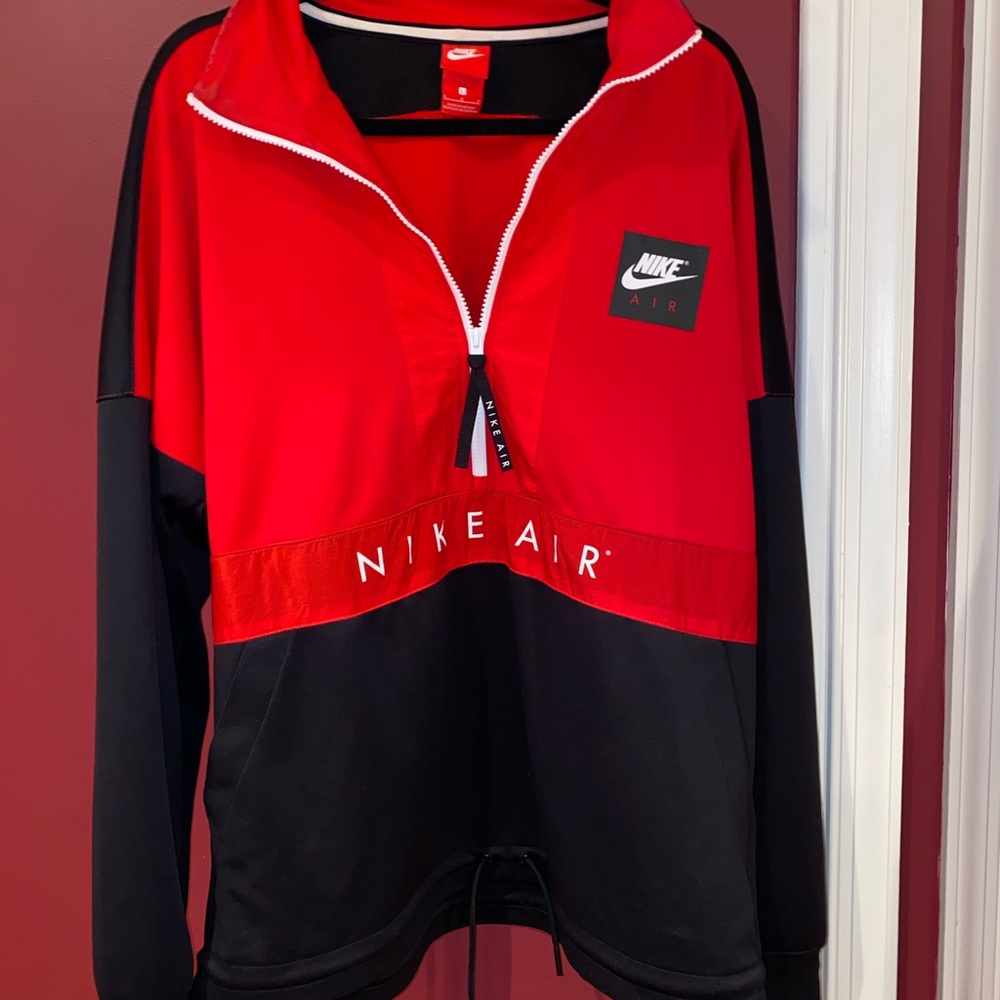 Nike Air Half-Zip Top (Red/Black/White)